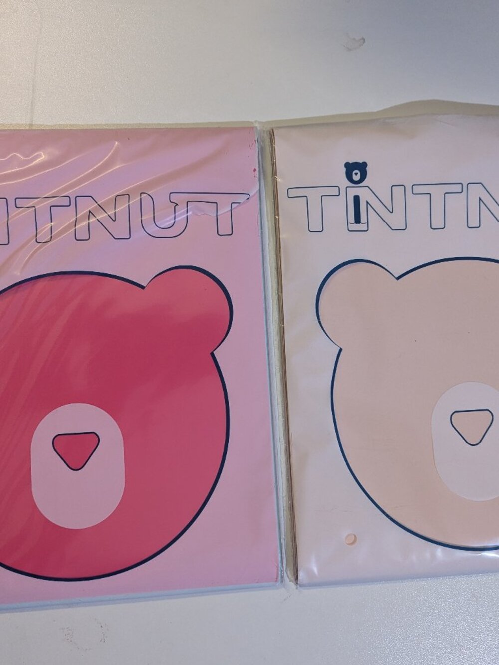 Tintnut Heat Transfer Vinyl (HTV) Sheets - 12"x10" - 24 Hot Pink, 10 Nude Beige